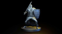 Sir Thaddeus: The Knight 3D Print Ready Model