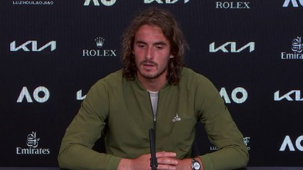 Open d'Australie 2021 - Stefanos Tsitsipas : "This match against Gilles Simon was not the hardest I've had to play here"