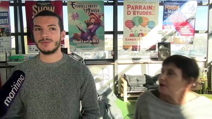 Laurence Bruccoleri et Julien Mandaglio de l'EPJ sur le Forum Post Bac