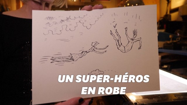 Dragman , de Steven Appleby, se transforme en super-héros quand il met des robes de femmes