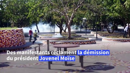 Haïti: des manifestants réclament la démission du président