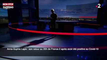 Anne-Sophie Lapix : son retour au 20h de France 2 après avoir été positive au Covid-19 (vidéo)