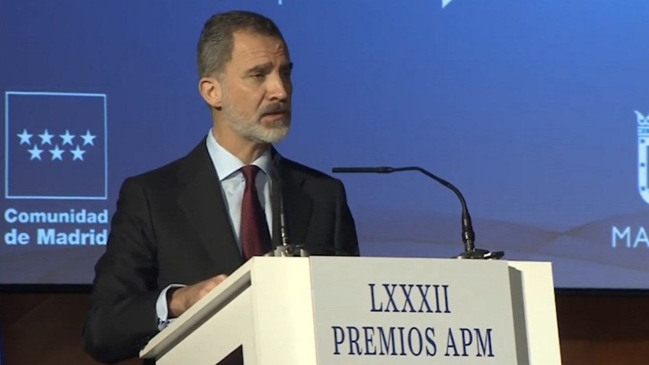 El Rey asegura que el periodismo es "consustancial a la democracia"