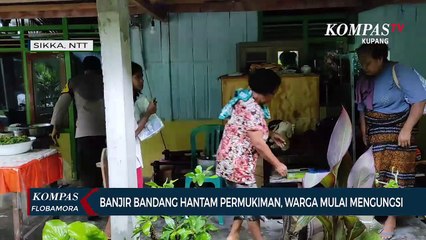 Banjir Bandang Hantam Permukiman, Warga Mulai Mengungsi