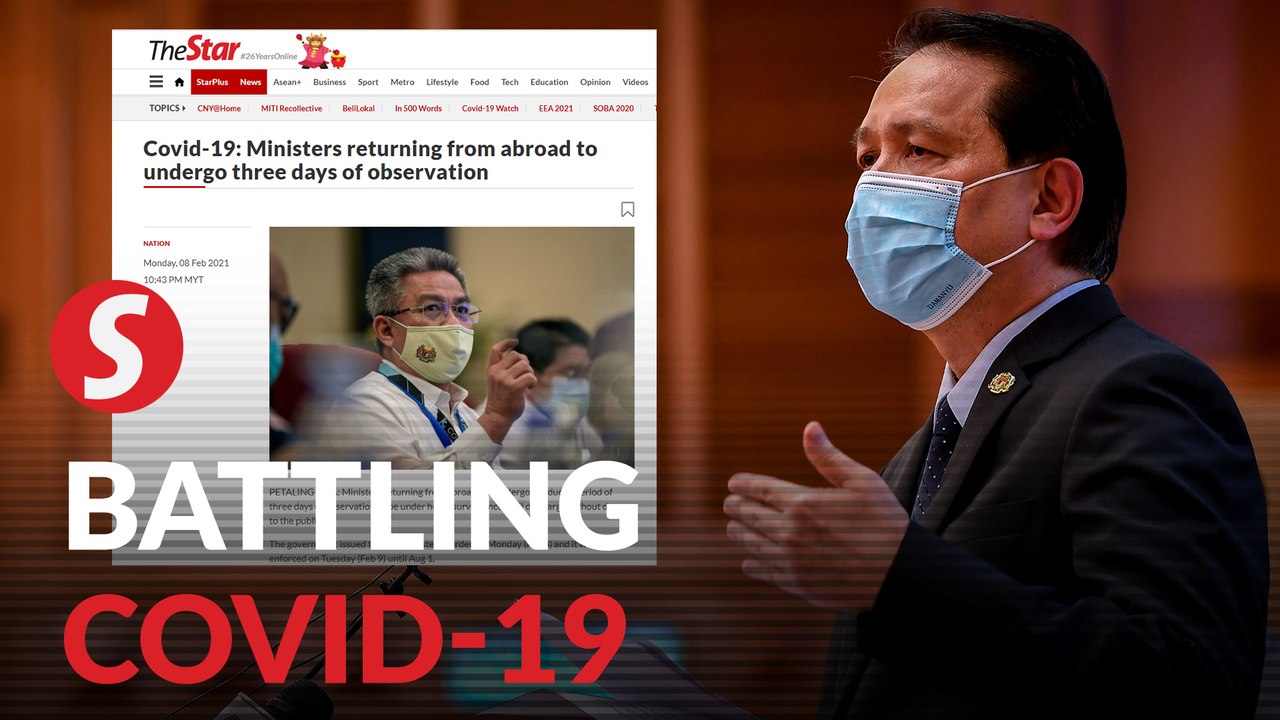 Three-day ruling for returning ministers only allowed if conditions met, says Health DG
