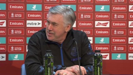 Ancelotti previews Everton v Spurs FA Cup game