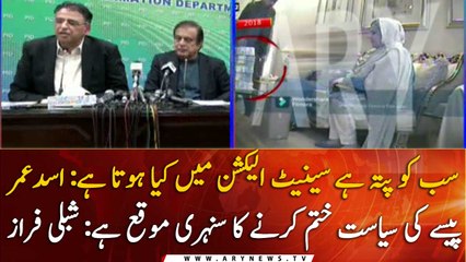There is a golden opportunity to end the politics of money: Shibli Faraz