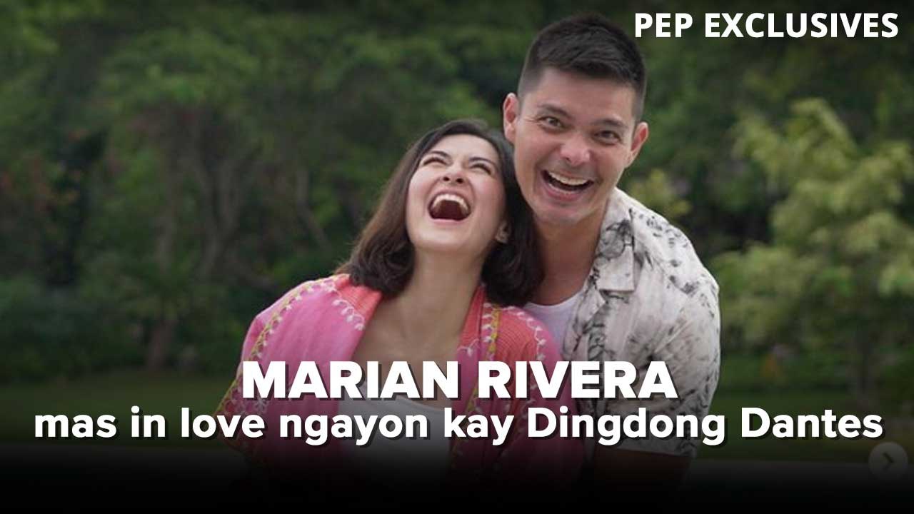 Marian Rivera still feels kilig around husband Dingdong Dantes | PEP Exclusives