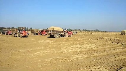 धड़ल्ले से चल रहा बजरी खनन और परिवहन का धंधा