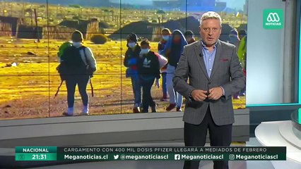 Crisis de inmigratoria ilegales en Chile - Mega