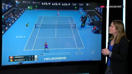 La palette de Justine sur Andreescu : "Un physique pas encore au top, mais un jeu toujours solide"