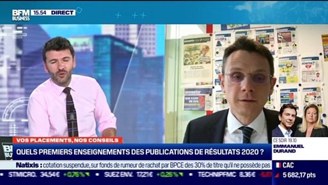 François Monnier (Investir) : Quels premiers enseignements des publications de résultats 2020 ? - 09/02