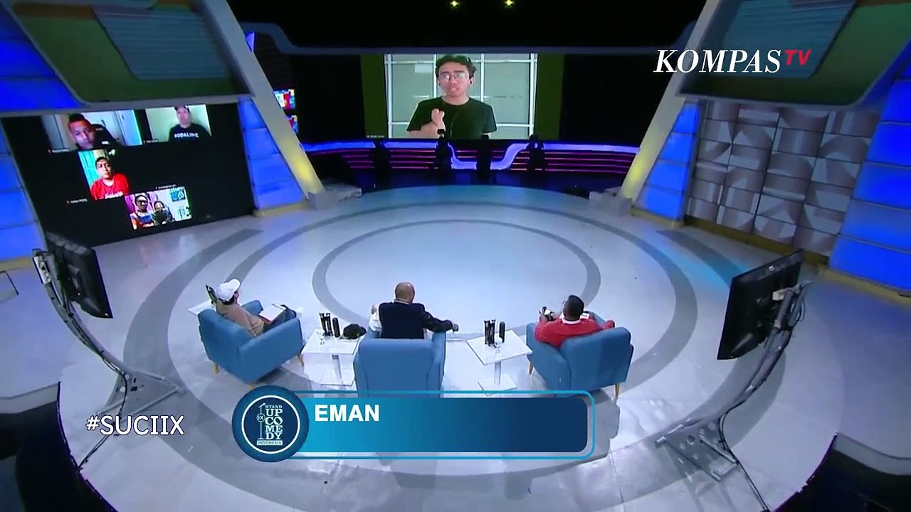 Stand Up Comedy Eman, Juri Malah Bahas Jempolnya - AUDISI SUCI IX