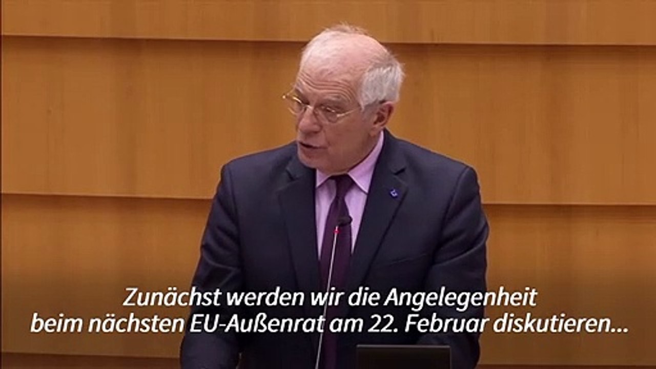 Borrell schlägt EU-Sanktionen gegen Russland vor