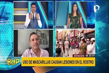 ¡Cuidado!: usar mascarillas con el rostro maquillado podría provocar acné y hasta rosácea