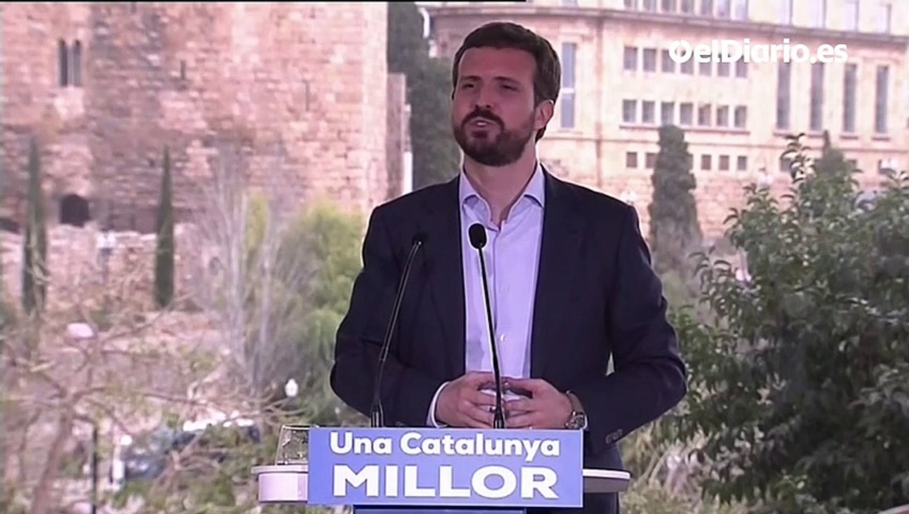 Casado exige a Sánchez que cese a Iglesias por sus declaraciones sobre la democracia