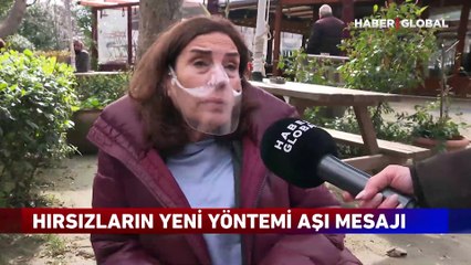 Hırsızların yeni yöntemi 'aşı mesajı'