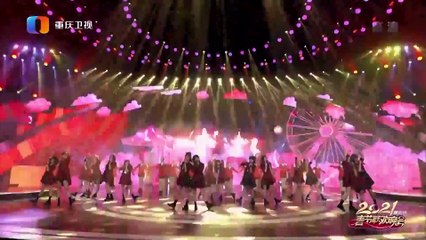 CKG48 - "青春的约定" at ChongqingTV Spring Festival Gala 20210209