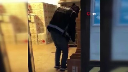 İzmir'de 33 bin litreden fazla sahte etil alkol ele geçirildi