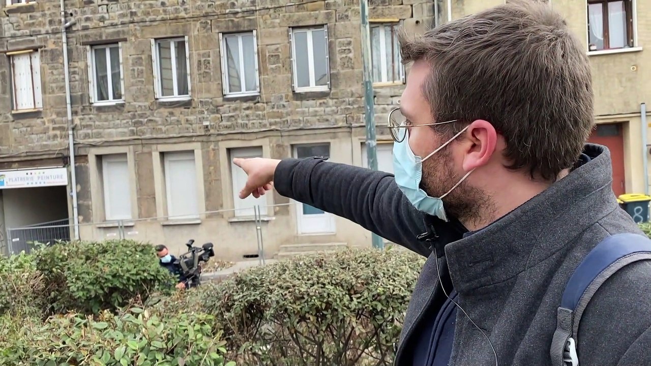 Saint-Etienne : Un immeuble menace de s'effondrer