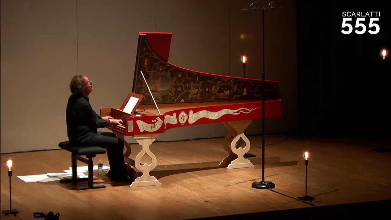 Scarlatti : Sonate pour clavecin en si mineur K 87 L 33 par Lars Ulrik Mortensen - #Scarlatti555