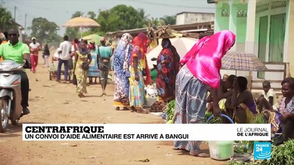 Centrafrique : premier convoi d'aide à Bangui après 50 jours de blocus rebelle