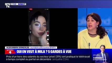 Affaire Mila: cinq personnes en garde à vue pour menaces de mort et cyberharcèlement