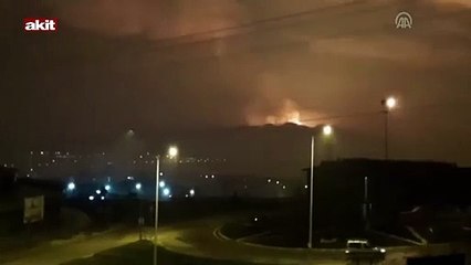 Sakarya'nın Arifiye ilçesinde büyük patlama!