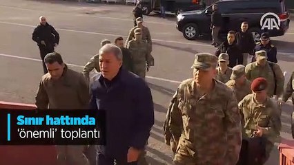 Sınır hattında "önemli" toplantı
