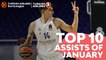 Turkish Airlines EuroLeague, Top 10 Assists of January!