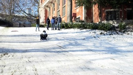 Tempestade "Darcy" varre Europa com frio, vento e neve