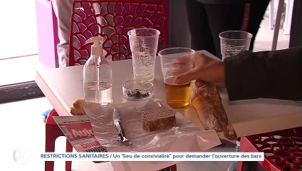 RESTRICTIONS SANITAIRES / Un "lieu de convivialité" pour demander l'ouverture des bars