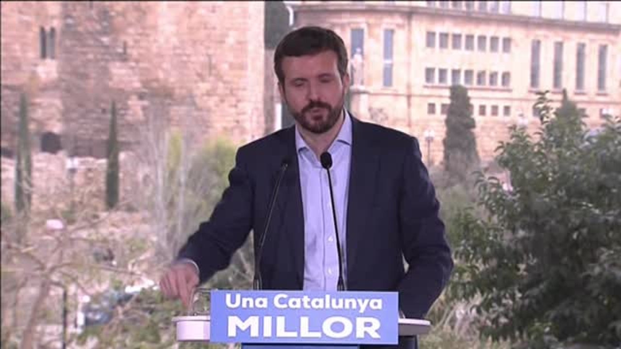 Casado: "Sánchez debe cesar hoy mismo a Pablo Iglesias"
