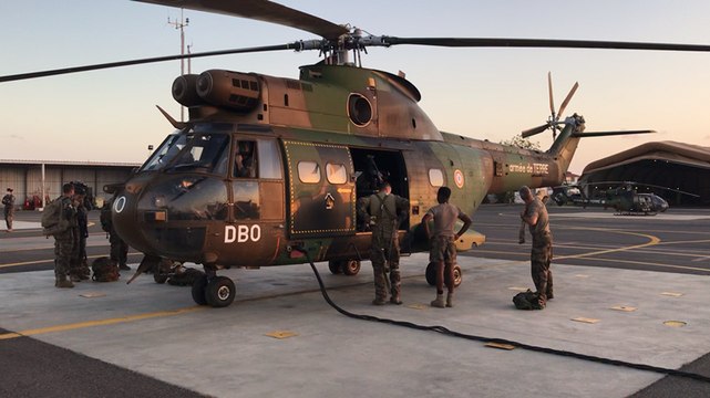 Avec le détachement de l’aviation légère de l’armée de terre