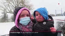 Vague de froid : 35 départements en alerte orange, la Bretagne sous la neige