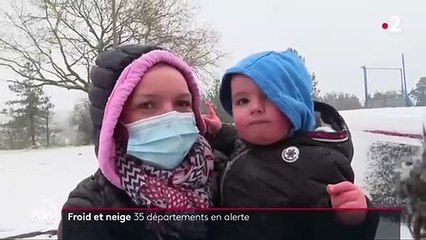 Vague de froid : 35 départements en alerte orange, la Bretagne sous la neige