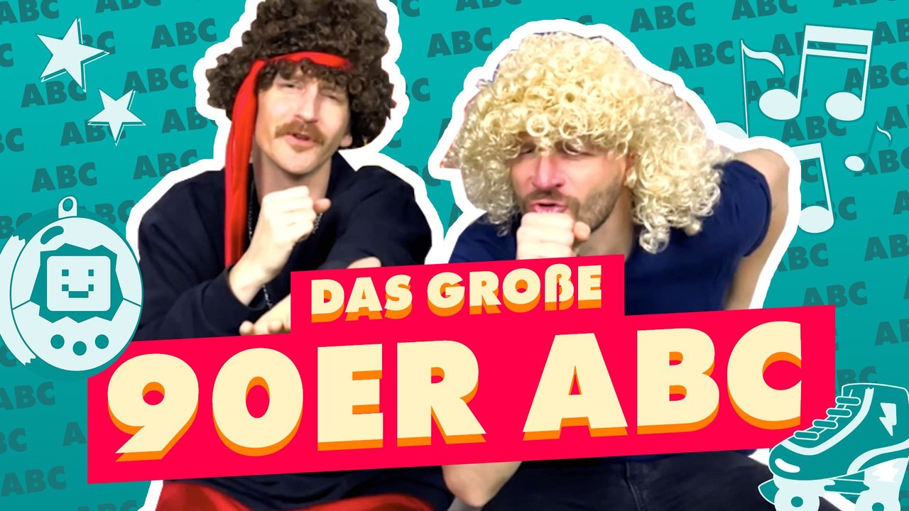 Das große 90er ABC! Wir nehmen dich mit auf eine Zeitreise!