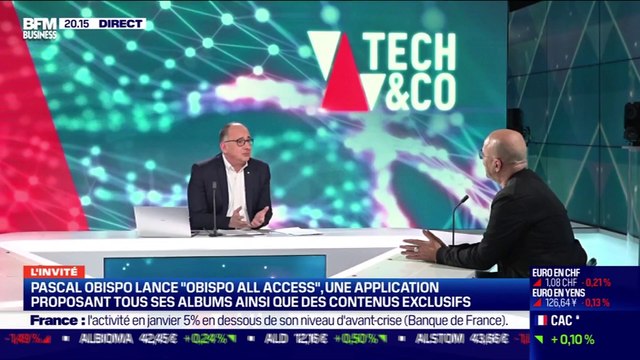 Pascal Obispo (auteur-compositeur-interprète) : Pascal Obispo lance Obispo All Access , une application proposant tous ses albums ainsi que des contenus exclusifs - 09/02