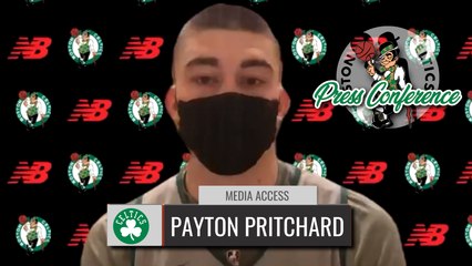 Payton Pritchard Pregame Interview | Celtics vs Jazz