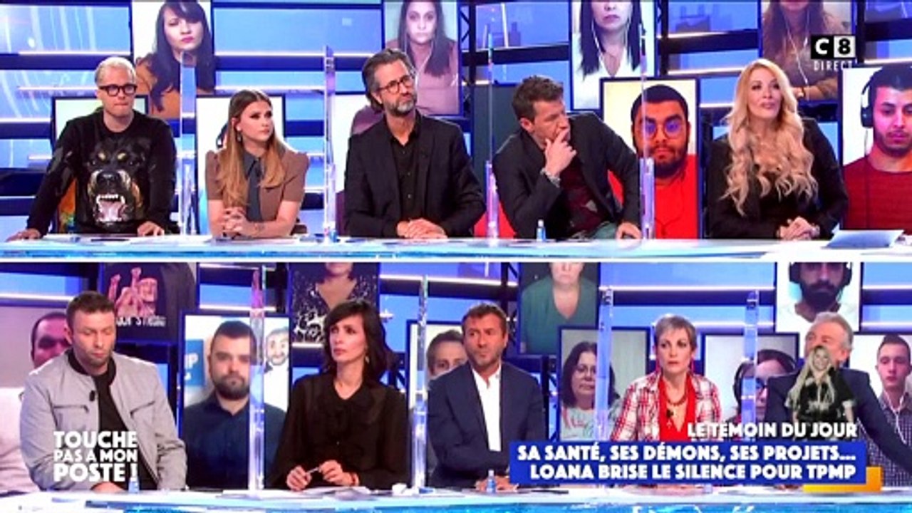 Loana évoque sa fille Mindy dans "Touche pas à mon poste", sur C8.