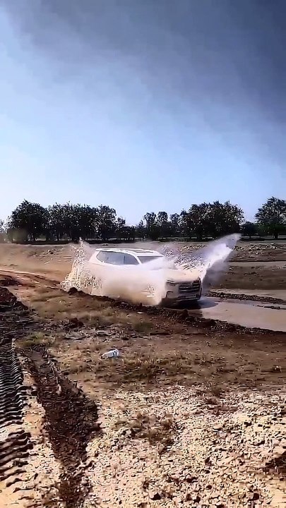 MG Gloster offroad  test