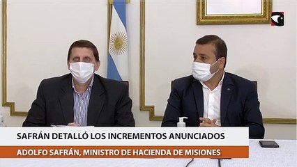 Safrán explicó los números de los incrementos anunciados