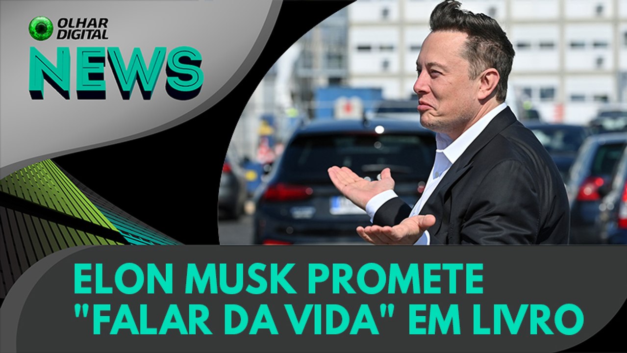 Ao Vivo | Elon Musk promete "falar da vida" em livro | 09/02/2021 | #OlharDigital