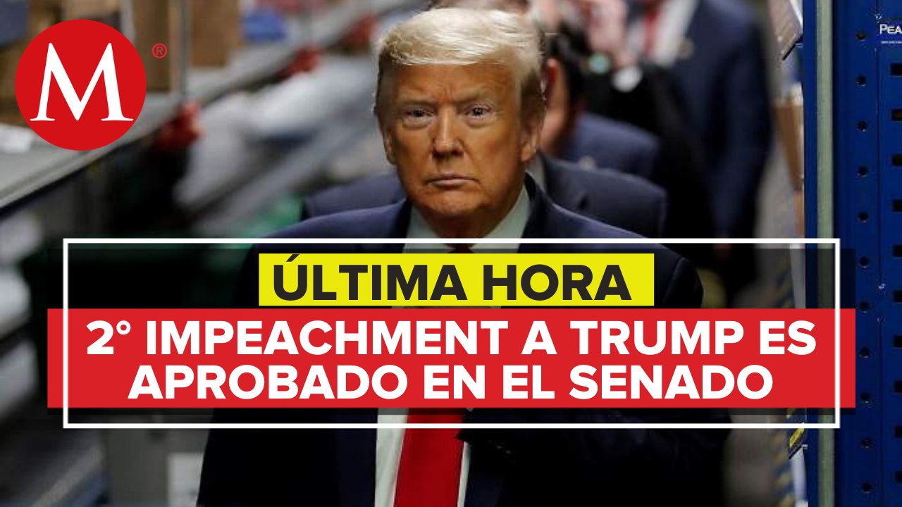 Juicio político contra Trump es constitucional, determina Senado de EU