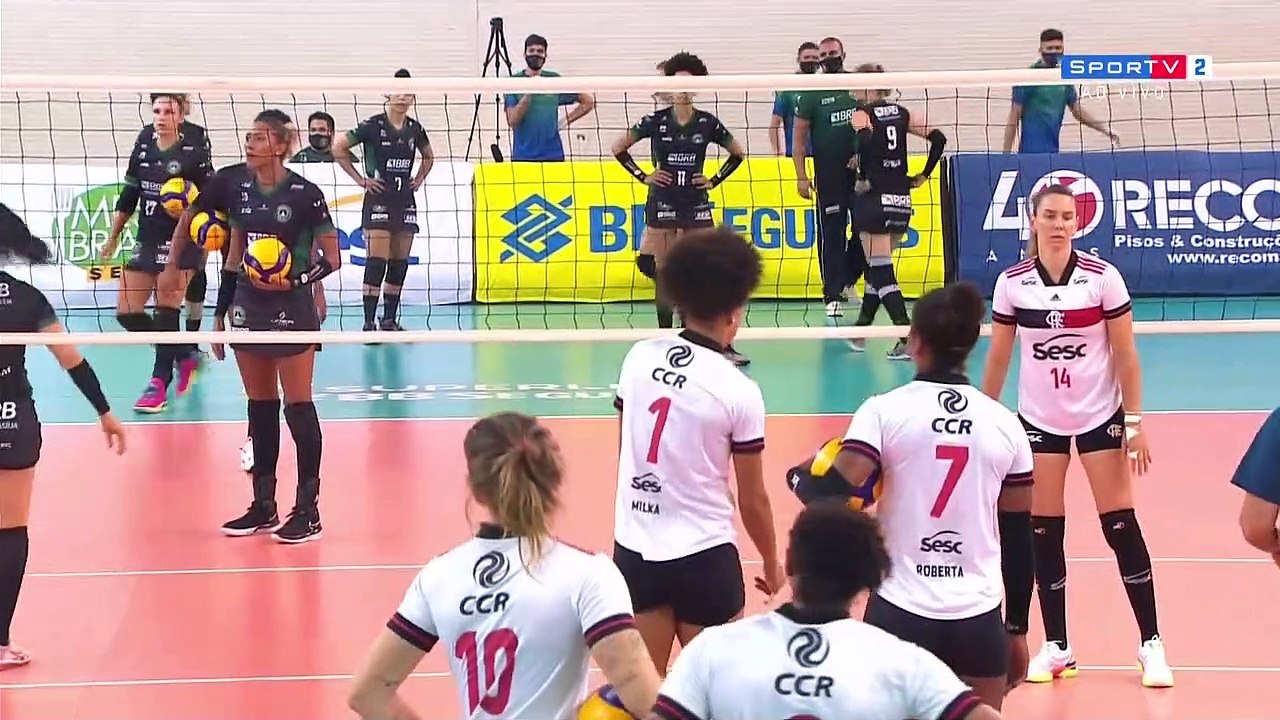 Superliga Feminina 2021 - Sesc Flamengo e São Paulo Barueri