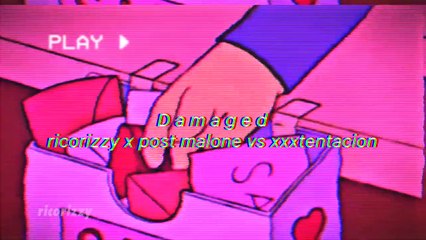 post malone & xxxtentacion ~ damaged (prod. ricorizzy)_HD