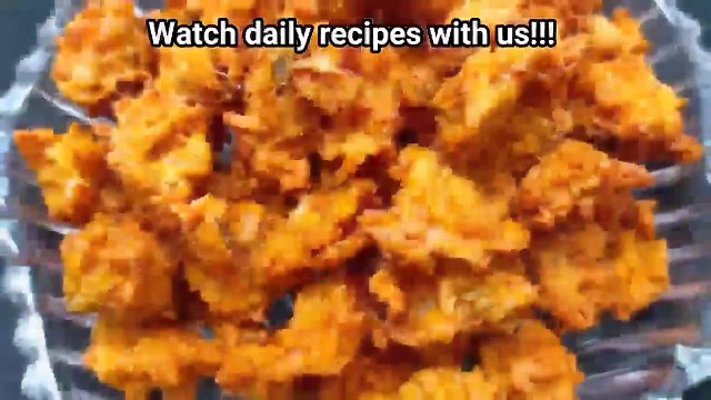 Pakora recipe | Tea time snacks | Snacks recipe | Rice pakora recipe
