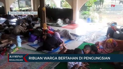 Ribuan Warga Bertahan di Pengungsian