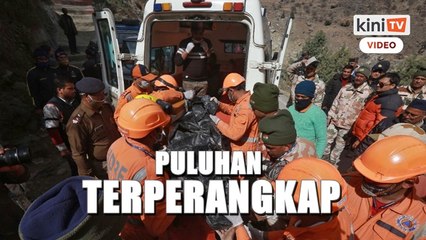 Puluhan mangsa masih terperangkap bencana Himalaya