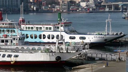 작년 설보다 썰렁한 여객터미널...배편 귀성객 감소 / YTN